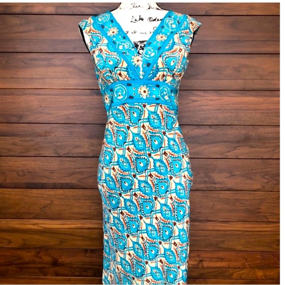 Vintage Tracy Reese Silk Dress - Picture 1 of 6